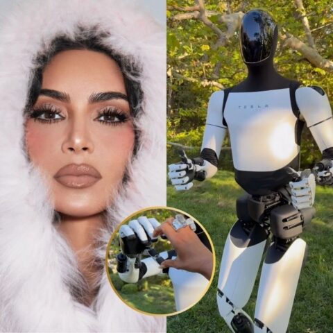 kim kardashian tesla optimus